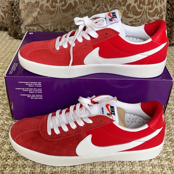 Nike SB Bruin React University Red/White Men’s - Picture 4 of 16